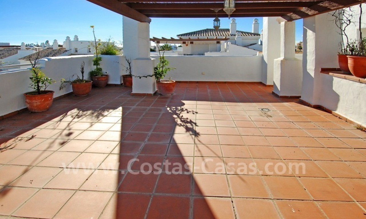 Beachside penthouse for sale in Marbella 1