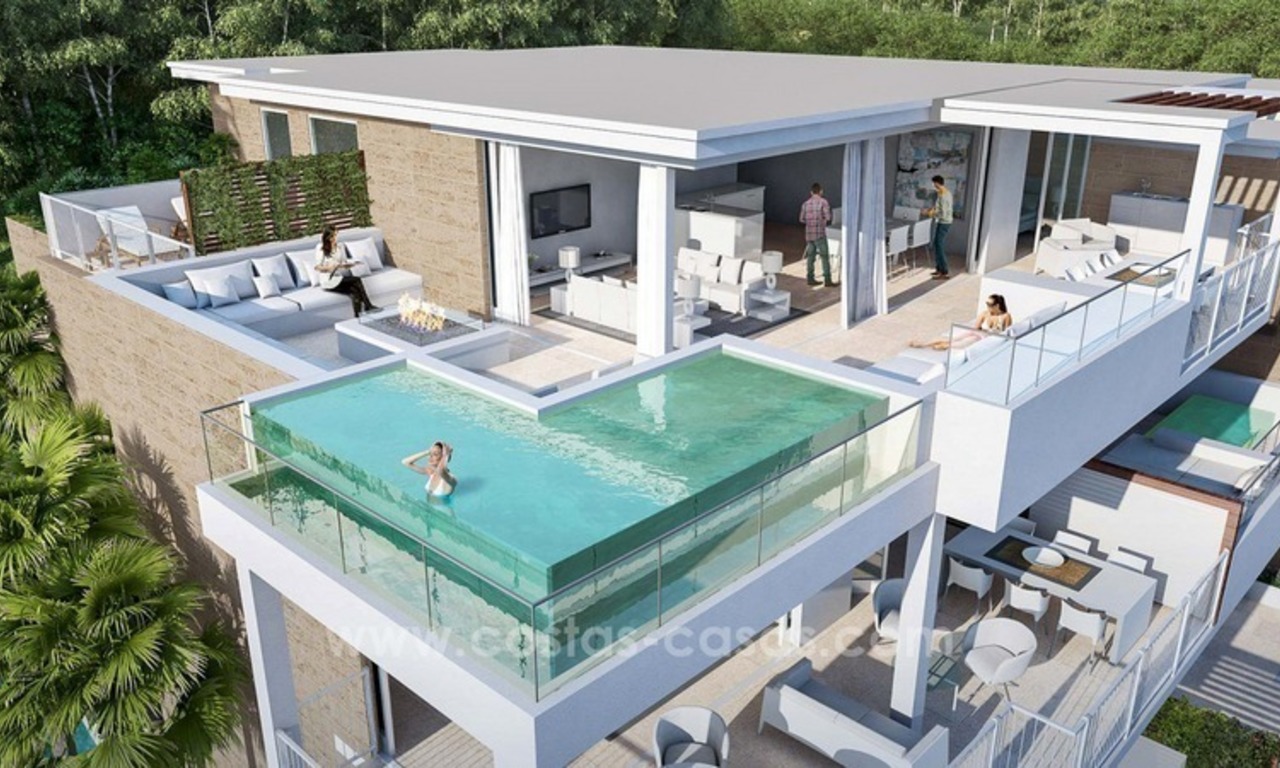 For sale in Mijas, Costa del Sol: New luxury modern villas in a resort 6