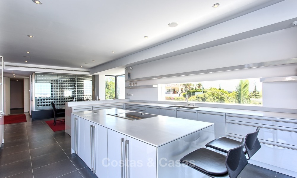Exclusive modern villa for sale on golf resort with sea and golf views in Benahavis - Marbella 1061