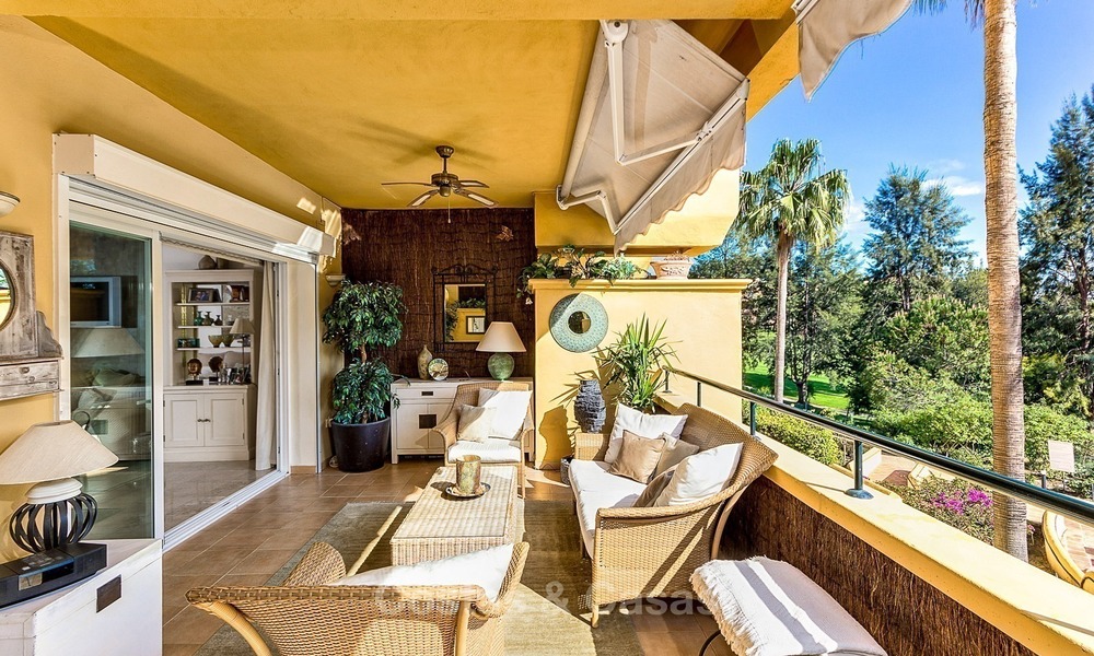 Front line Golf Luxury Apartment for sale in a Gated Community in Rio Real, Marbella 1865