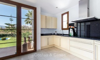 Ready to move in new villa for sale, first line golf in a gated golf resort, New Golden Mile, Marbella - Estepona 3505 