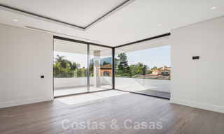 Brand new, beach side ultra-modern designer style villa for sale, Estepona East - Marbella. Ready to move in. 30729 