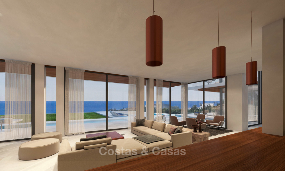 Luxurious modern villa with panoramic sea views for sale in Benahavis, Marbella 4721