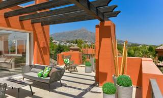 Charming new Andalusian-style apartments for sale, Golf Valley, Nueva Andalucia, Marbella 6213 