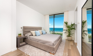Unique ultra-modern beach front designer villa for sale, New Golden Mile, Marbella - Estepona. Ready to move in. 34267 