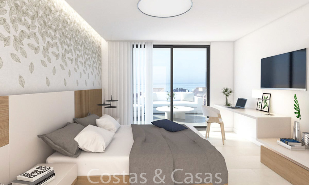 Attractively priced new contemporary villas for sale, walking distance to the beach, Manilva, Costa del Sol 6289