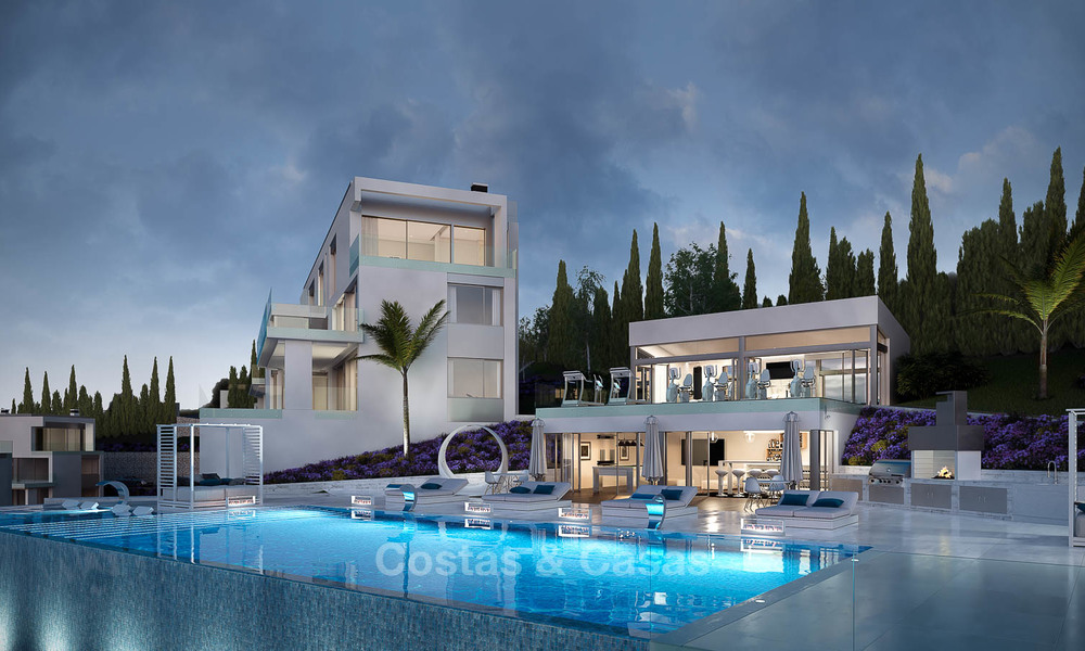 Brand new modern apartments with sea views for sale in a luxury boutique golf resort - La Cala, Mijas, Costa del Sol 7126