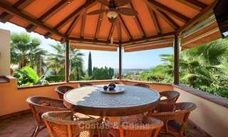 Magnificent rustic-style luxury villa with breath-taking sea and mountain views - Golf Valley, Nueva Andalucia, Marbella 7247 