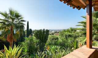 Magnificent rustic-style luxury villa with breath-taking sea and mountain views - Golf Valley, Nueva Andalucia, Marbella 7249 