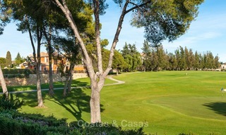Semi detached house for sale, first line golf, in a gated complex in Guadalmina Alta in Marbella 7955 