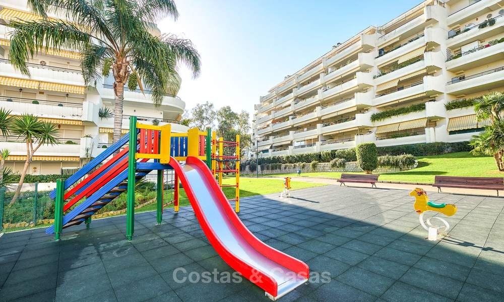 Very spacious front line golf apartment for sale, walking distance to amenities and San Pedro, Marbella 8461
