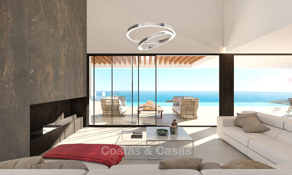 Impressive modern designer villa with amazing sea views for sale, in a golf complex - Benahavis, Marbella 8484