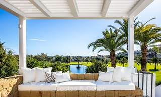 Spectacular, fully refurbished luxury villa with sea views for sale, front line golf, Nueva Andalucía, Marbella 8647 