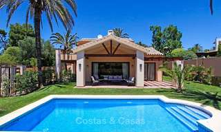 Beachside classical-style villa in a popular residential area for sale, East Marbella 8748 