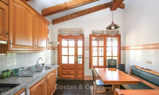 Well located and attractively priced villa - finca with sea and mountain views for sale, Estepona, Costa del Sol 8696 