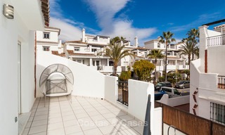 Ideal renovated family semi-detached house for sale, located in Nueva Andalucia, Marbella, at walking distance to Puerto Banus 8714 