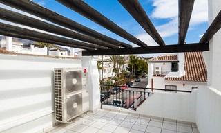 Ideal renovated family semi-detached house for sale, located in Nueva Andalucia, Marbella, at walking distance to Puerto Banus 8715 