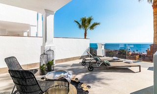 Spacious, modern luxury apartments in a new wellness resort for sale, with unobstructed sea views, Manilva, Costa del Sol 10109 