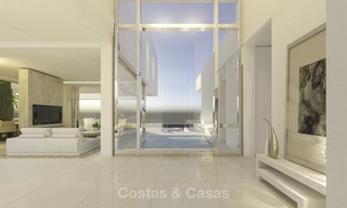 Stylish modern luxury villa in a highly valued golf resort for sale, Mijas, Costa del Sol 12356 