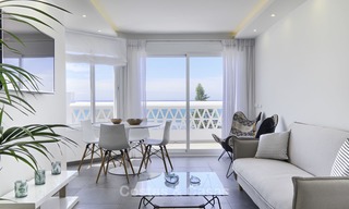 Fully renovated frontline beach penthouse apartment with amazing sea views for sale, Mijas Costa 12889 
