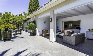 Charming renovated Mediterranean style villa with sea views on a large plot for sale in Benahavis - Marbella 14143 