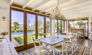 Charming, very spacious Mediterranean style villa for sale, walking distance to the beach, Marbella East 14480 