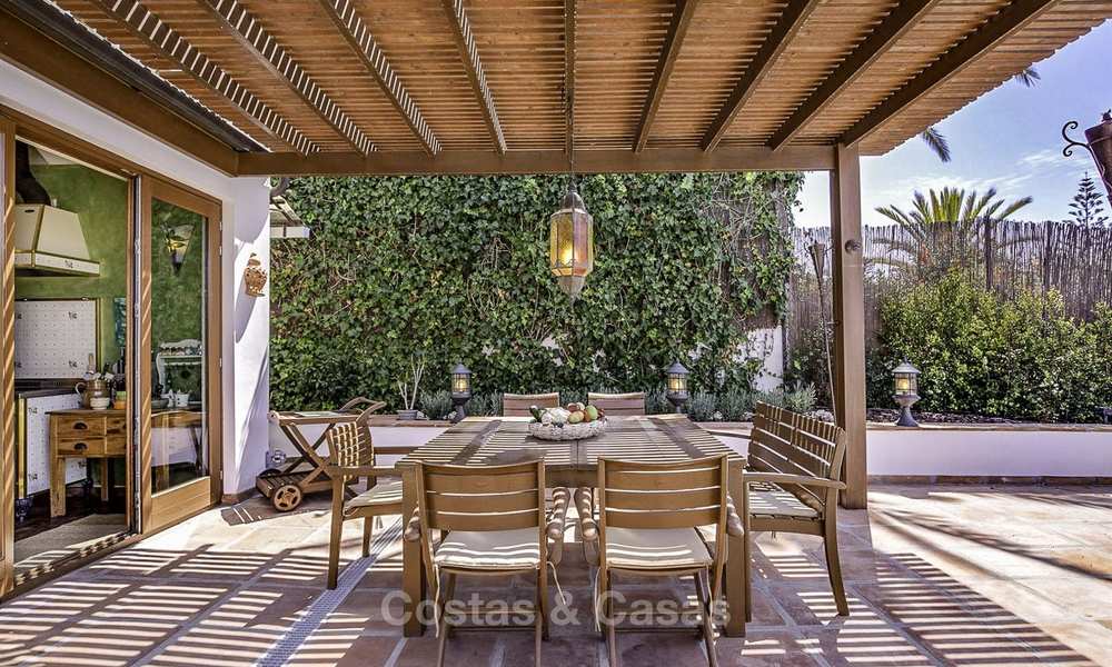 Charming, very spacious Mediterranean style villa for sale, walking distance to the beach, Marbella East 14497