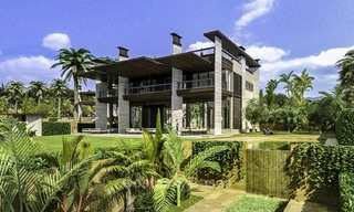 New mansion-style modern luxury villas for sale, walking distance to Puerto Banus in Nueva Andalucia in Marbella 15313 