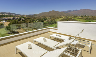 New, move-in ready, modern townhouses for sale on an acclaimed golf resort in Mijas, Costa del Sol. 10% discount! 15666 