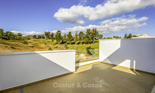 New, move-in ready, modern townhouses for sale on an acclaimed golf resort in Mijas, Costa del Sol. 10% discount! 15680 