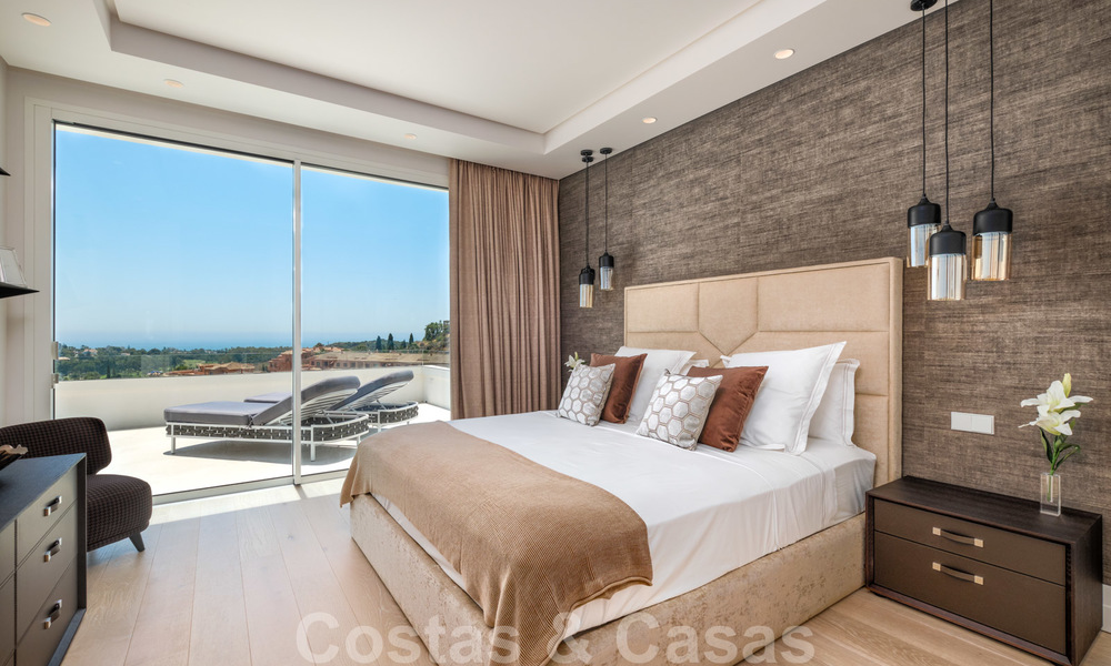 Beautiful contemporary luxury villa with sea and mountain views for sale, Benahavis - Marbella 27999