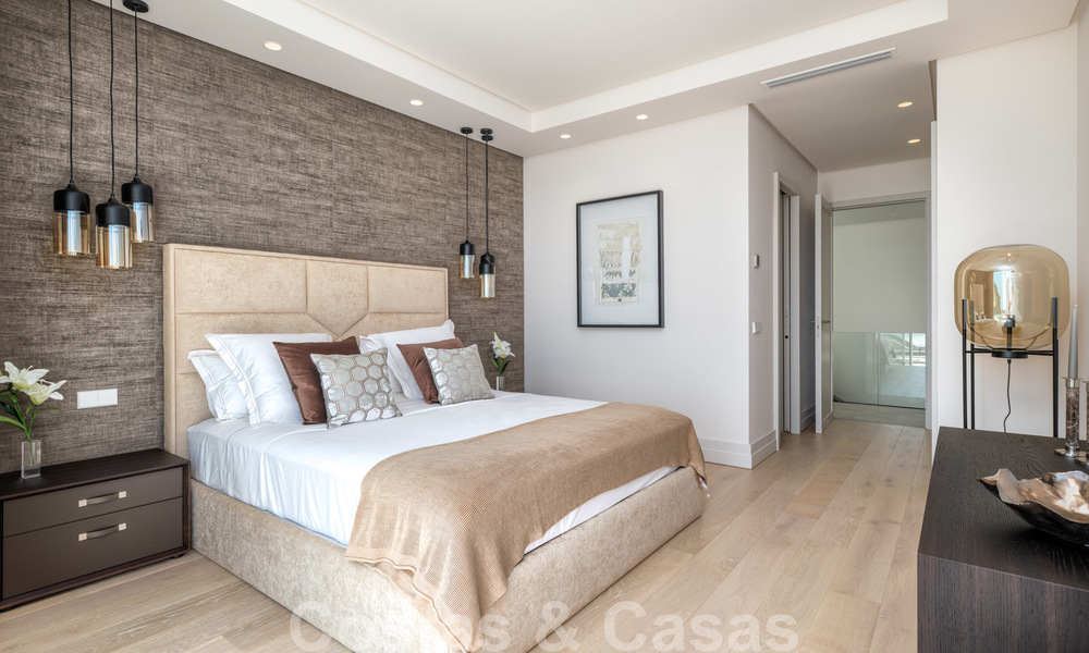 Beautiful contemporary luxury villa with sea and mountain views for sale, Benahavis - Marbella 28000