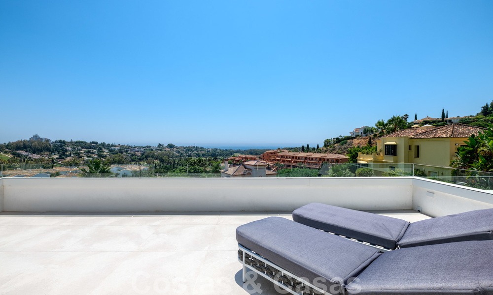 Beautiful contemporary luxury villa with sea and mountain views for sale, Benahavis - Marbella 28003