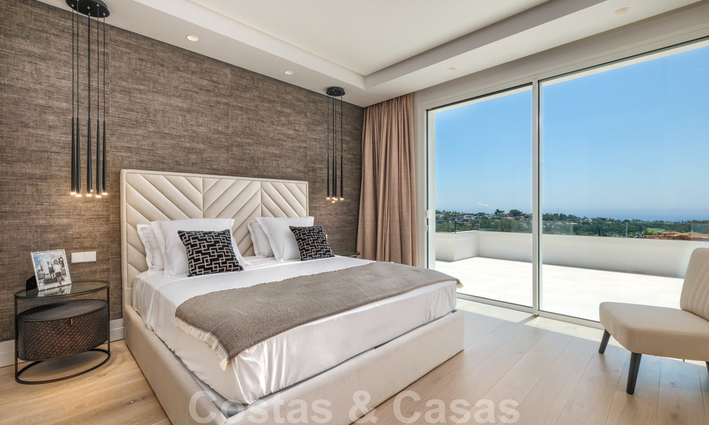 Beautiful contemporary luxury villa with sea and mountain views for sale, Benahavis - Marbella 28005