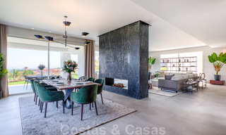 Beautiful contemporary luxury villa with sea and mountain views for sale, Benahavis - Marbella 28032 