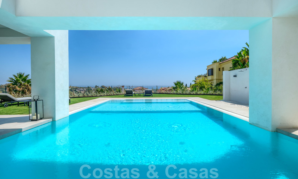 Beautiful contemporary luxury villa with sea and mountain views for sale, Benahavis - Marbella 28048