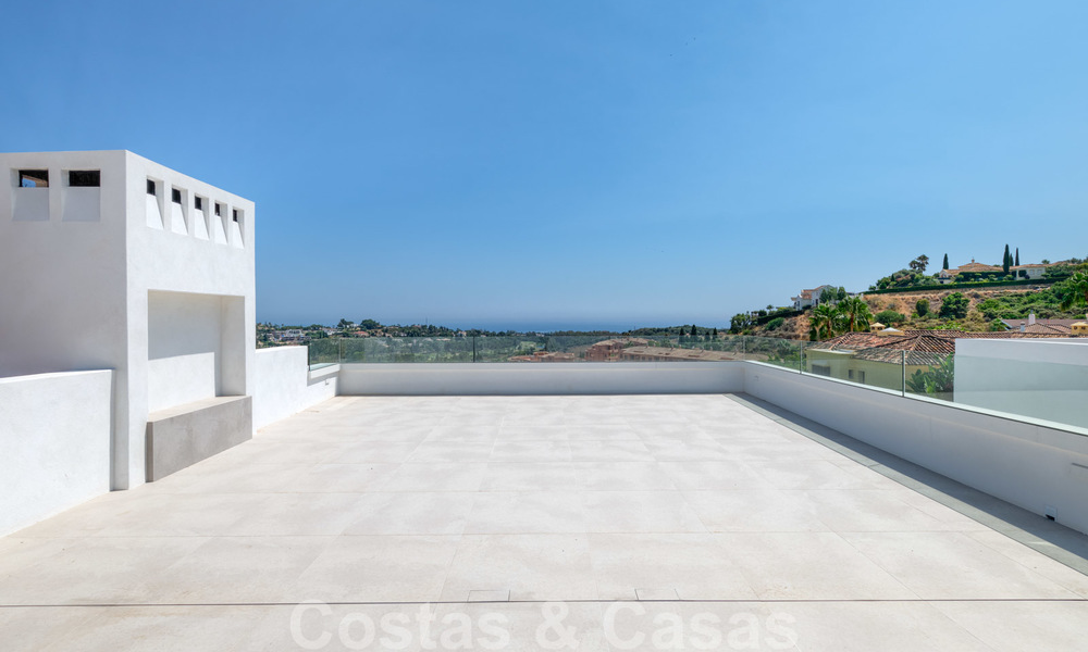 Beautiful contemporary luxury villa with sea and mountain views for sale, Benahavis - Marbella 28054