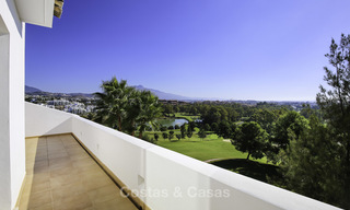 Contemporary villa, with magnificent sea views for sale, frontline golf position in Benahavis - Marbella 17266 
