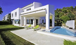 Contemporary villa, with magnificent sea views for sale, frontline golf position in Benahavis - Marbella 17298 