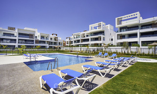 Attractive new modern apartments for sale, walking distance to beach and amenities, between Marbella and Estepona 17368 