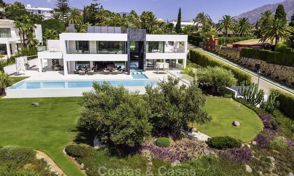 Exceptional, very spacious contemporary luxury villa for sale in the heart of the Golf Valley of Nueva Andalucia, Marbella 18317