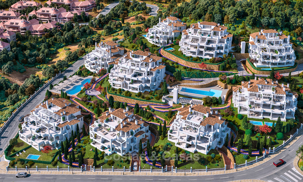 New luxury apartment for sale in a fashionable complex in Nueva Andalucia in Marbella 18410