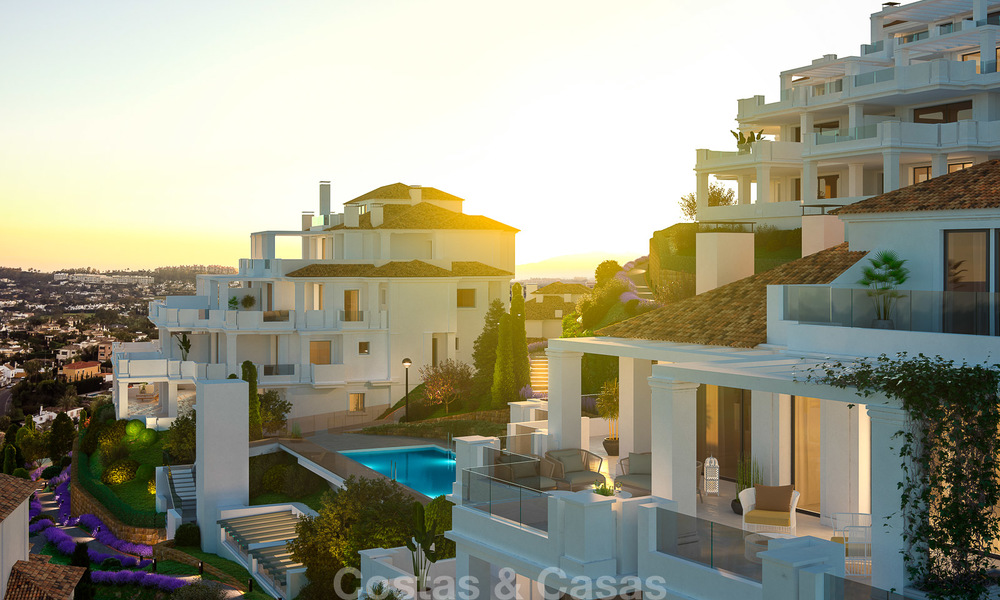 New luxury 4-bedroom apartment for sale in a stylish complex in Nueva Andalucia in Marbella. 18431