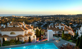 Contemporary spacious luxury penthouse for sale in an exclusive complex in Nueva Andalucia - Marbella 18503 