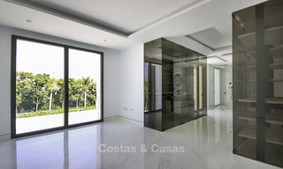 Exclusive new modern design beachfront penthouse for sale, move in ready, on the New Golden Mile, Marbella - Estepona 18859 