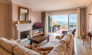 Pristine penthouse apartment with panoramic sea and mountain views for sale in Benahavis - Marbella 20231 