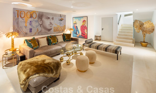 Elegant, contemporary luxury villa with sea views for sale in sought-after Nueva Andalucia, Marbella 20900 