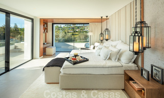 Exquisite modern-mediterranean luxury villa for sale, frontline golf in Nueva Andalucia, Marbella 21503 