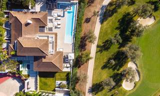 Exquisite modern-mediterranean luxury villa for sale, frontline golf in Nueva Andalucia, Marbella 21515 
