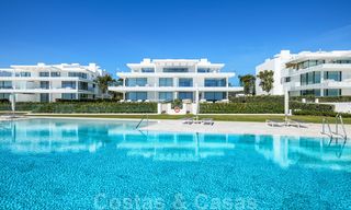 Private resale! Ultra deluxe avant garde beach front apartment for sale in an exclusive complex on the New Golden Mile, Marbella - Estepona 21999 